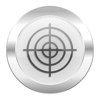 target chrome web icon isolated