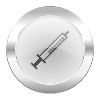 medicine chrome web icon isolated