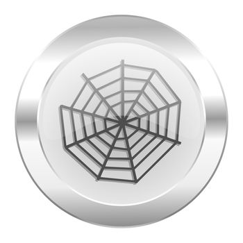 spider web chrome web icon isolated