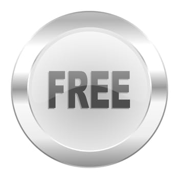 free chrome web icon isolated
