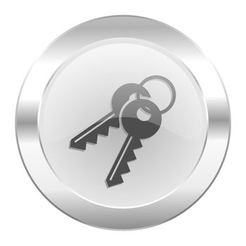 keys chrome web icon isolated