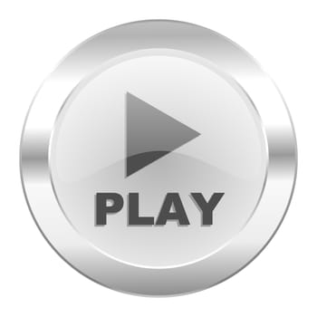 play chrome web icon isolated