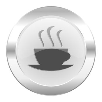 espresso chrome web icon isolated