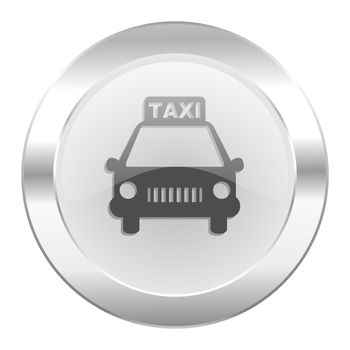 taxi chrome web icon isolated