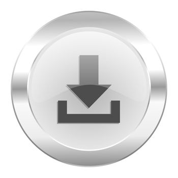 download chrome web icon isolated