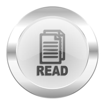 read chrome web icon isolated