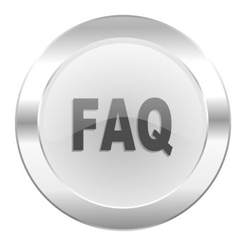 faq chrome web icon isolated