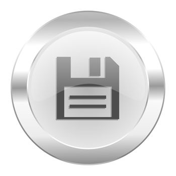 disk chrome web icon isolated