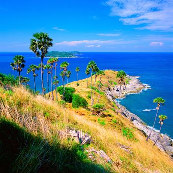 Laem phromthep Cape view point  phuket Thailand
