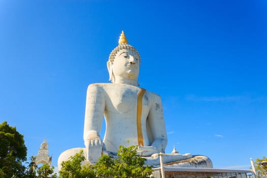 Big buddha statue, suphanburi province, Thailand