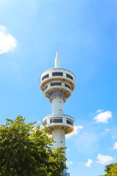 Banhan Chaemsai tower , SUPHANBURI, THAILAND