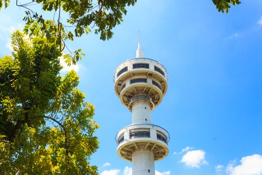 Banhan Chaemsai tower , SUPHANBURI, THAILAND