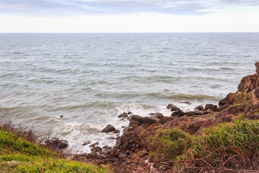 sea at Khung Viman bay ,Chanthaburi