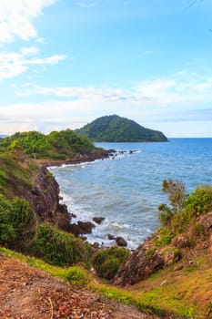 sea at Khung Viman bay ,Chanthaburi