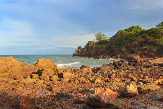 sea at Khung Viman bay ,Chanthaburi