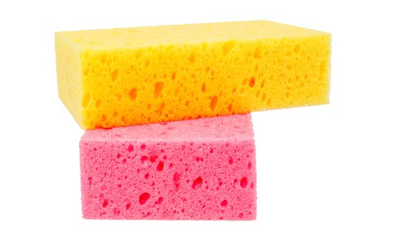 Sponge for washing dish texture background