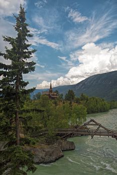 View of the beautiful nature of Stryn, Norway