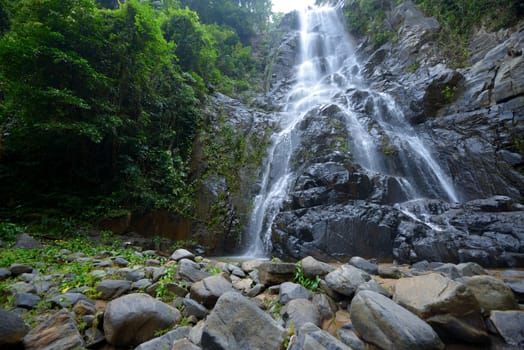 Sunanta Waterfall is beautiful waterfall in Nakhon si thammarat,Thailand
