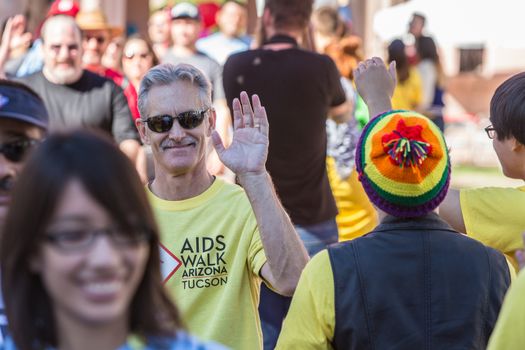 TUCSON, AZ/USA - OCTOBER 12:  Walker at AIDSwalk on October 12, 2014 in Tucson, Arizona, USA.