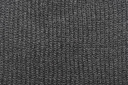 Monochrome knitting wool texture background