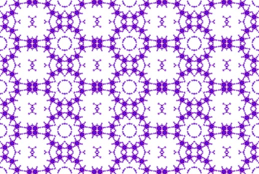 Digital computer grapgic - seamless decorative ornament with snowflaces for design.