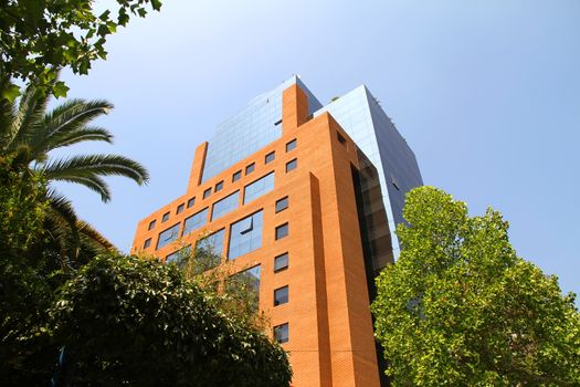 Modern Architecture in Santiago de Chile, Chile, South america.