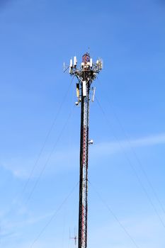 A wireless communication Antenna in Buenos Aires, Argentina.