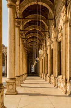 The Saladin Citadel of Cairo, a fortified medieval castle with a mosque and museum serving as one of Egypt’s top tourist destinations