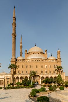 The Saladin Citadel of Cairo, a fortified medieval castle with a mosque and museum serving as one of Egypt’s top tourist destinations