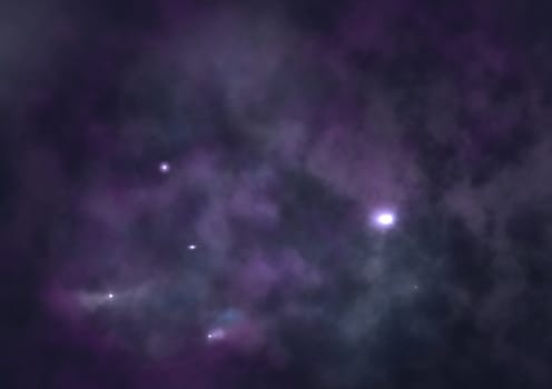 Star field in space a nebulae and a gas congestion. "Elements of this image furnished by NASA".