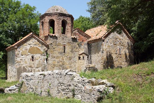 Old church close to the Fortress Gremi, Kakheti, Georgia, Europe