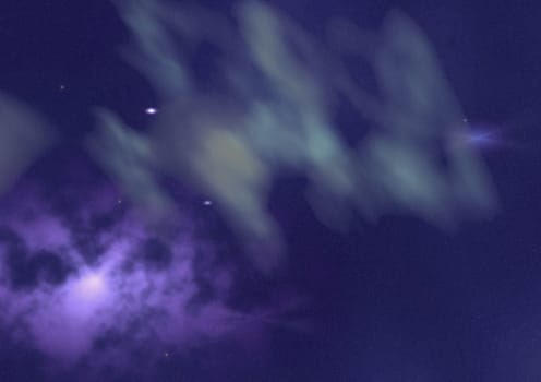 Star field in space a nebulae and a gas congestion. "Elements of this image furnished by NASA".