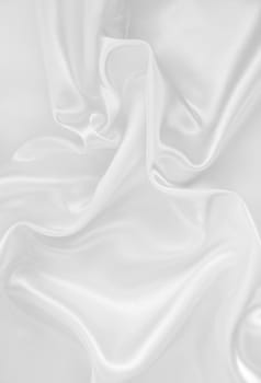 Smooth elegant white silk can use as wedding background