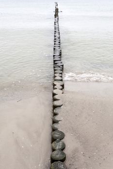 On the Beach of Ahrenshoop in Germany