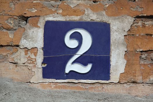 Photo of Building Identification Number made in the late Summer time in Spain, 2013