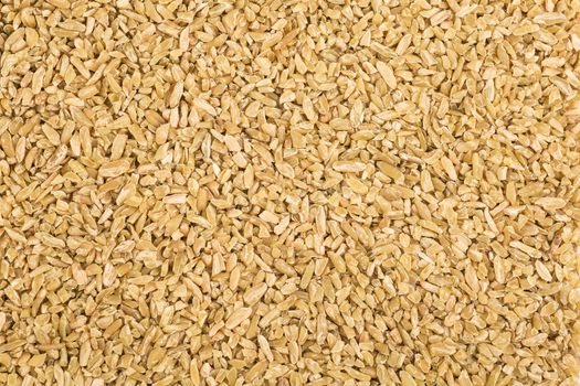 Feekeh, cereal grain made from roasting green wheat.