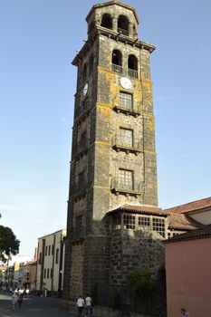 Campanile of Santo Domingo de Guzman church, La Laguna, Tenerife