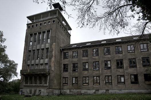 Abandoned Naval College in Wustrow in Germany