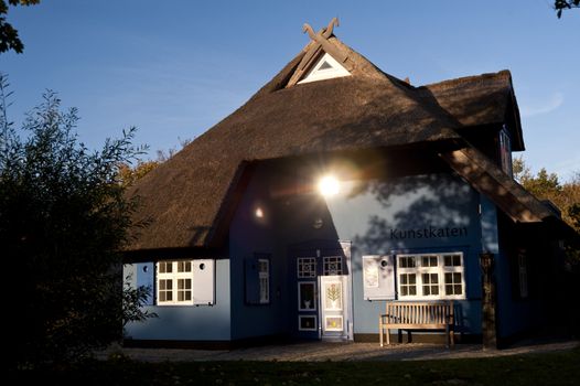 Kunstkaten in Ahrenshoop in Germany