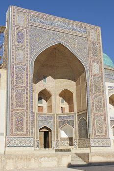 Iwan of Madrassa Miri Arab, Bukhara, Uzbekistan   