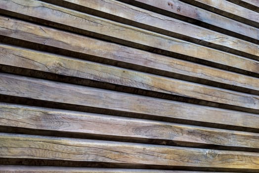 Grunge wall of an old wooden house