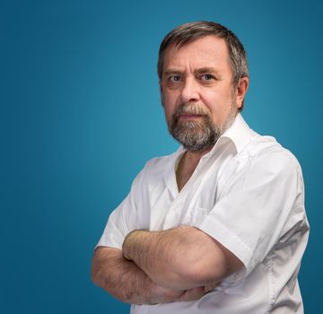 health and beauty - portrait of middle-aged men