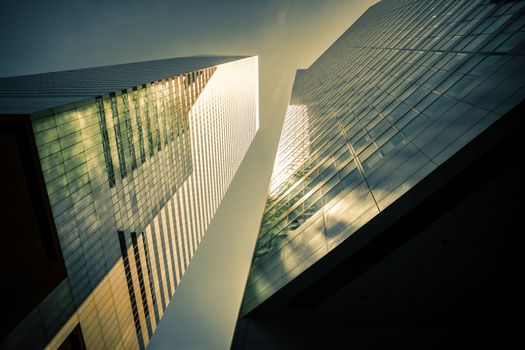 Manhattan modern architecture. Manhattan is the most densely populated of the five boroughs of New York City