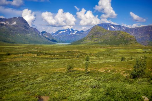 View of the beautiful nature of Stryn, Norway