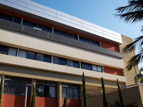 Corporate modern design glass office business building center