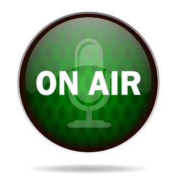on air green internet icon