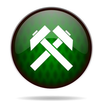 mining green internet icon