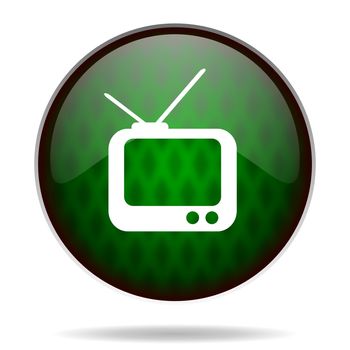 tv green internet icon