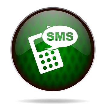 sms green internet icon