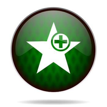 star green internet icon